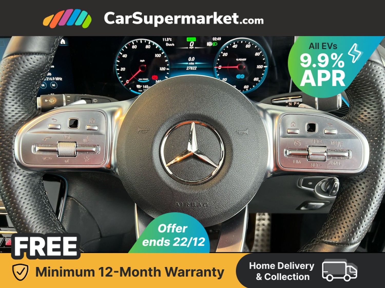 Used Mercedes-Benz EQC 2022 for sale - 76922843: Photo 28