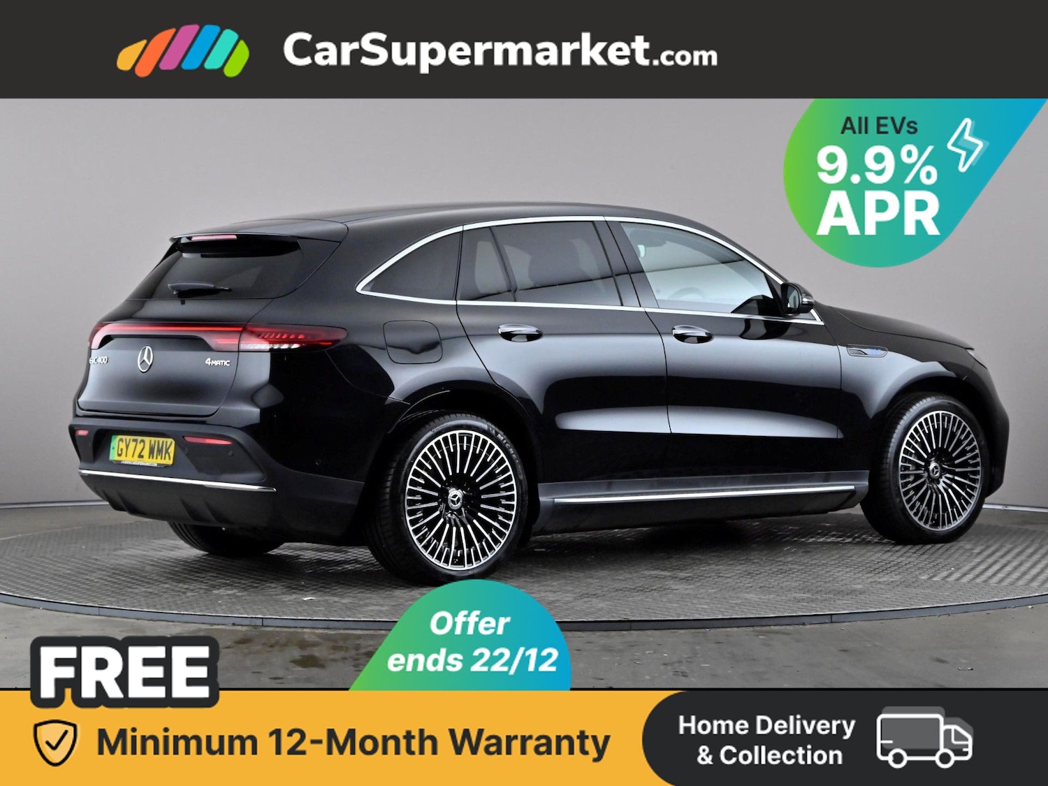 Used Mercedes-Benz EQC 2022 for sale - 76922843: Photo 8