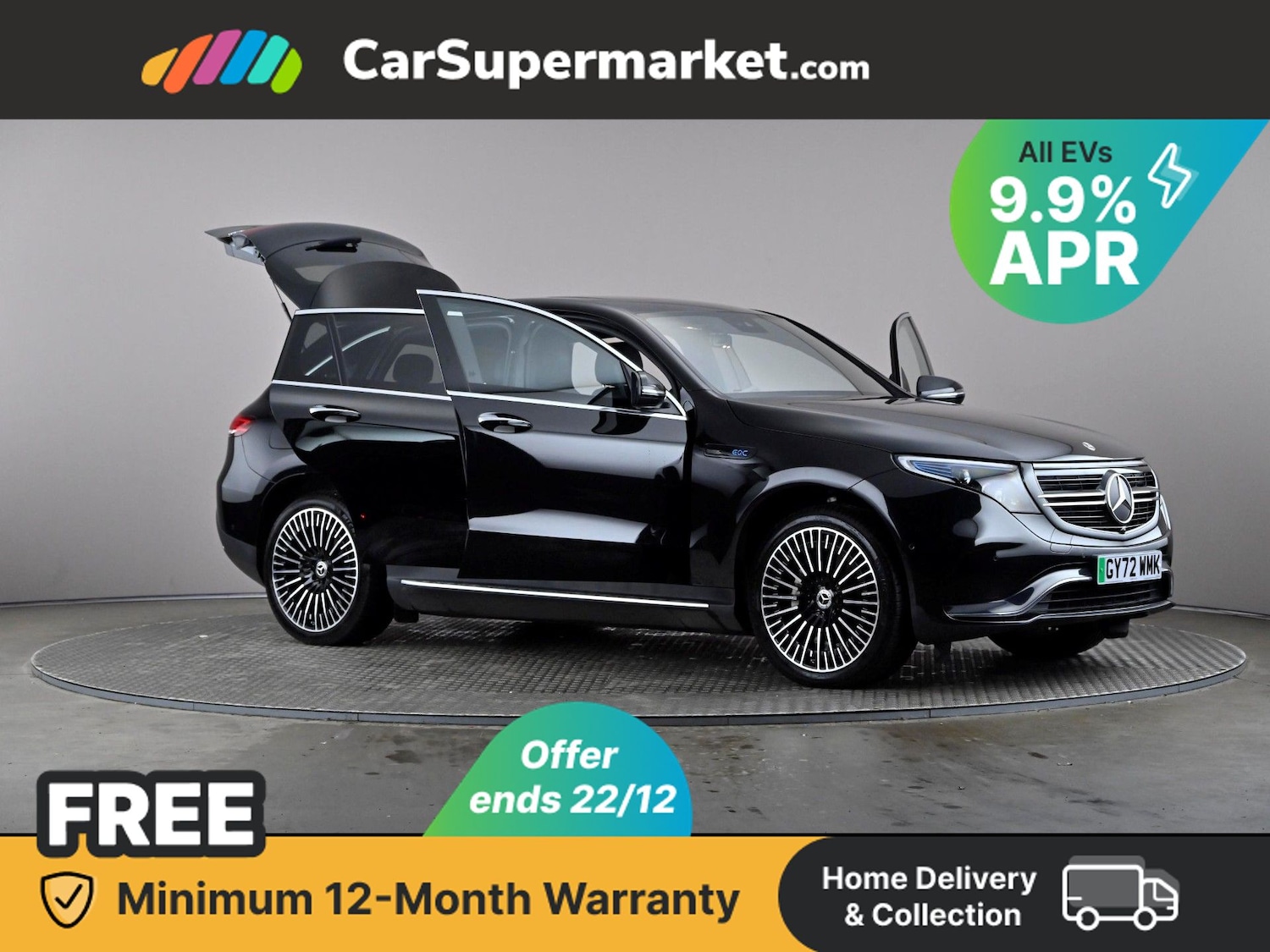 Used Mercedes-Benz EQC 2022 for sale - 76922843: Photo 9