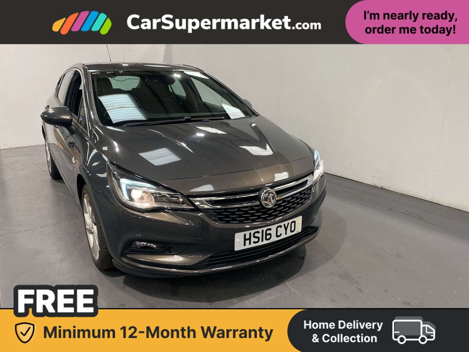 Used Vauxhall Astra 2016 for sale - 77834913: Photo 2