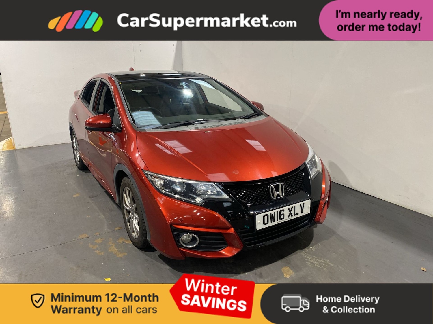 Used Honda Civic 2016 for sale - 77275524: Photo 2