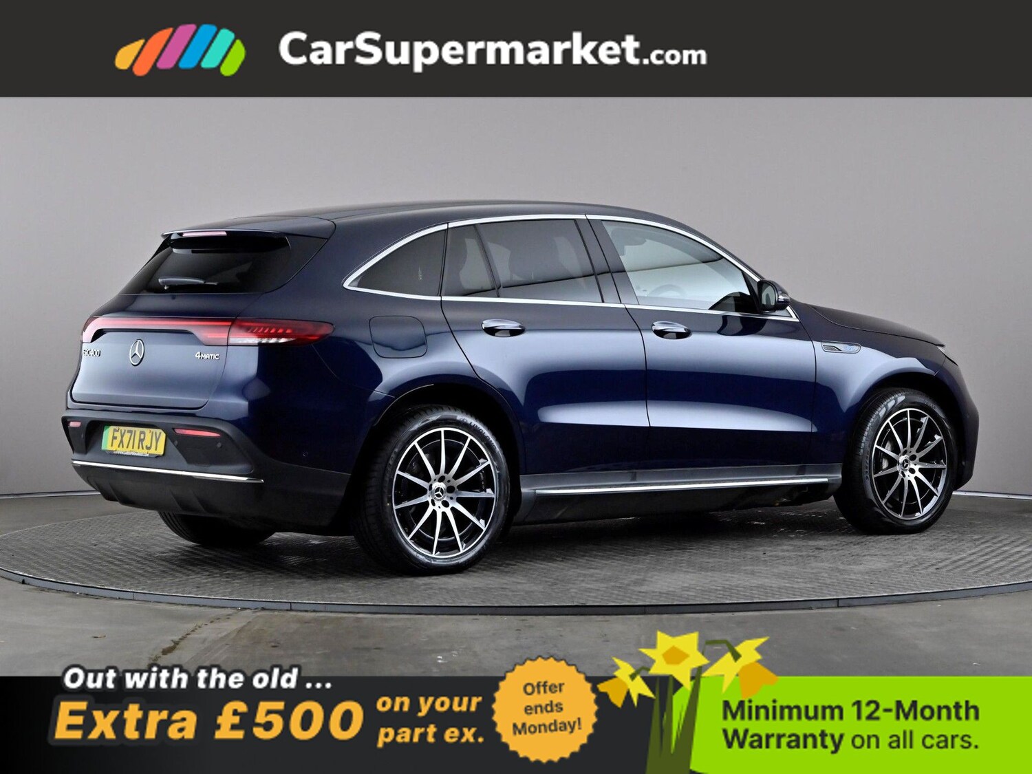 Used Mercedes-Benz EQC 2021 for sale - 77961419: Photo 7