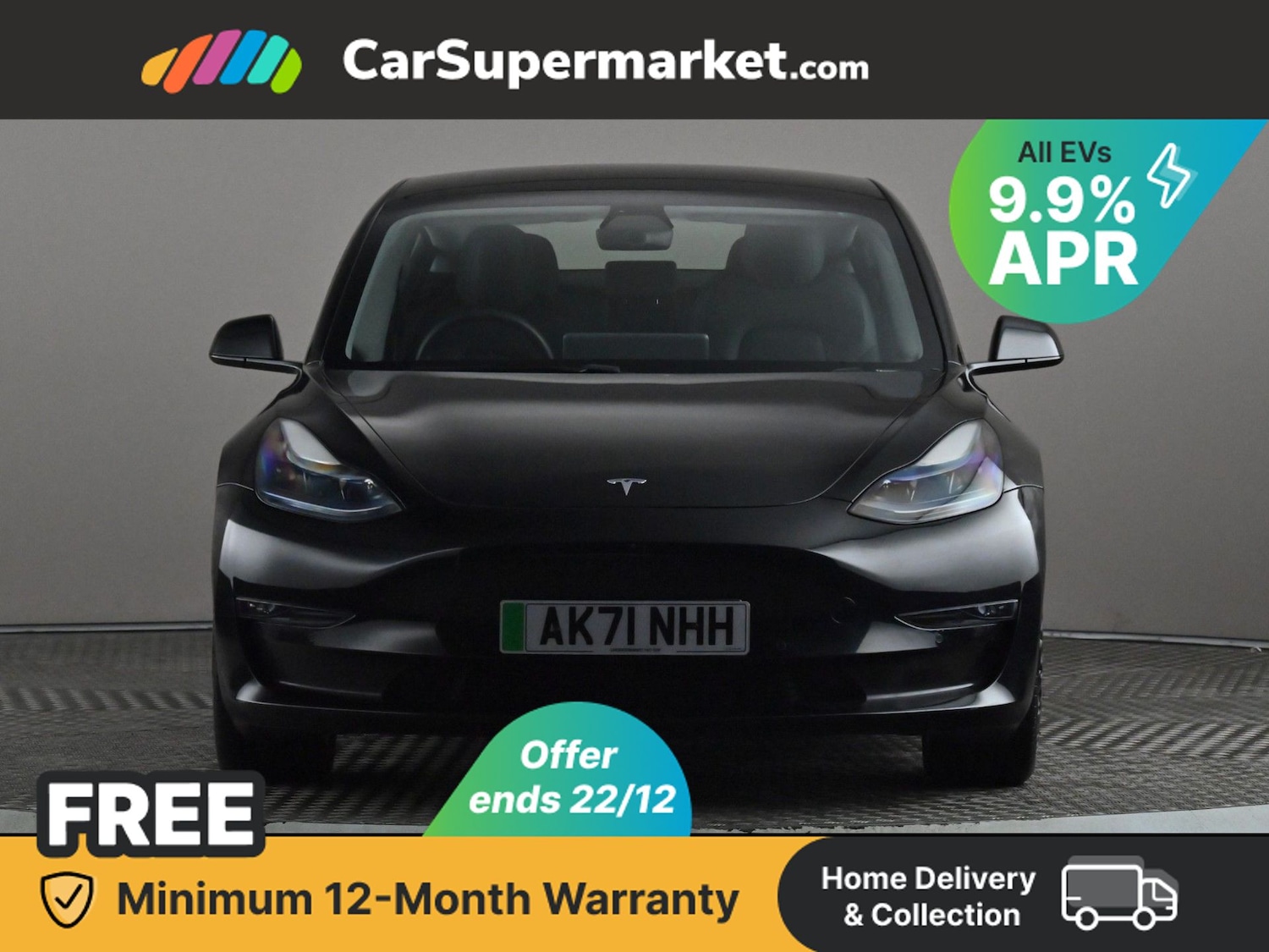 Used Tesla Model 3 2021 for sale - 77018913: Photo 2