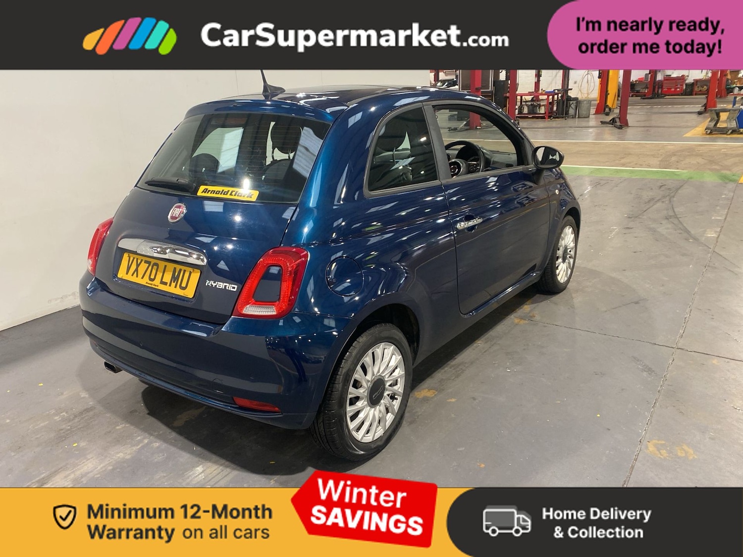 Used Fiat 500 2021 for sale - 77236058: Photo 5