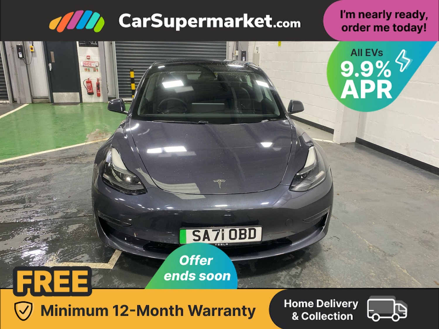 Used Tesla Model 3 2021 for sale - 76604088: Photo 2