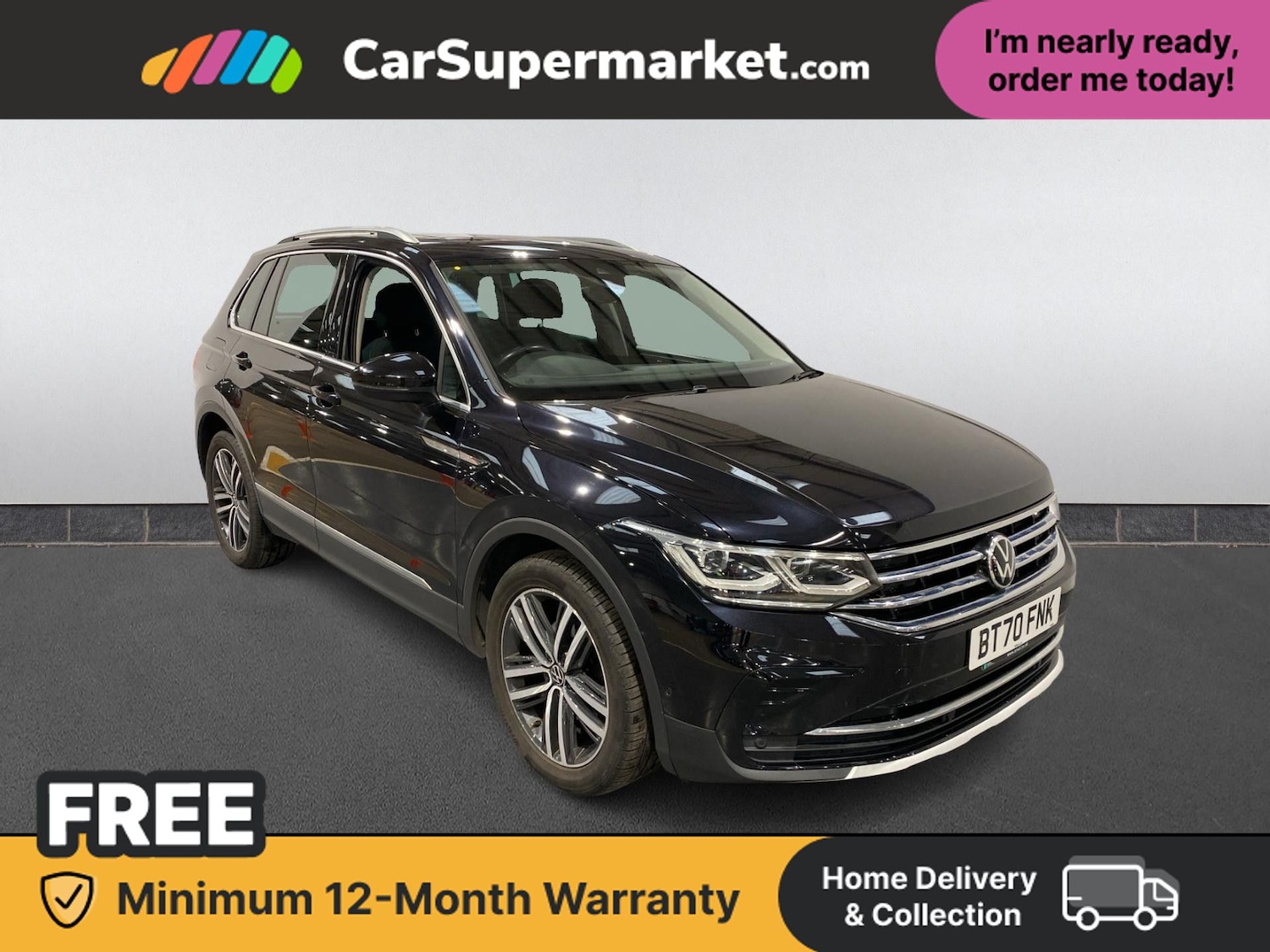 Used Volkswagen Tiguan 2020 for sale - 77620499: Photo 1