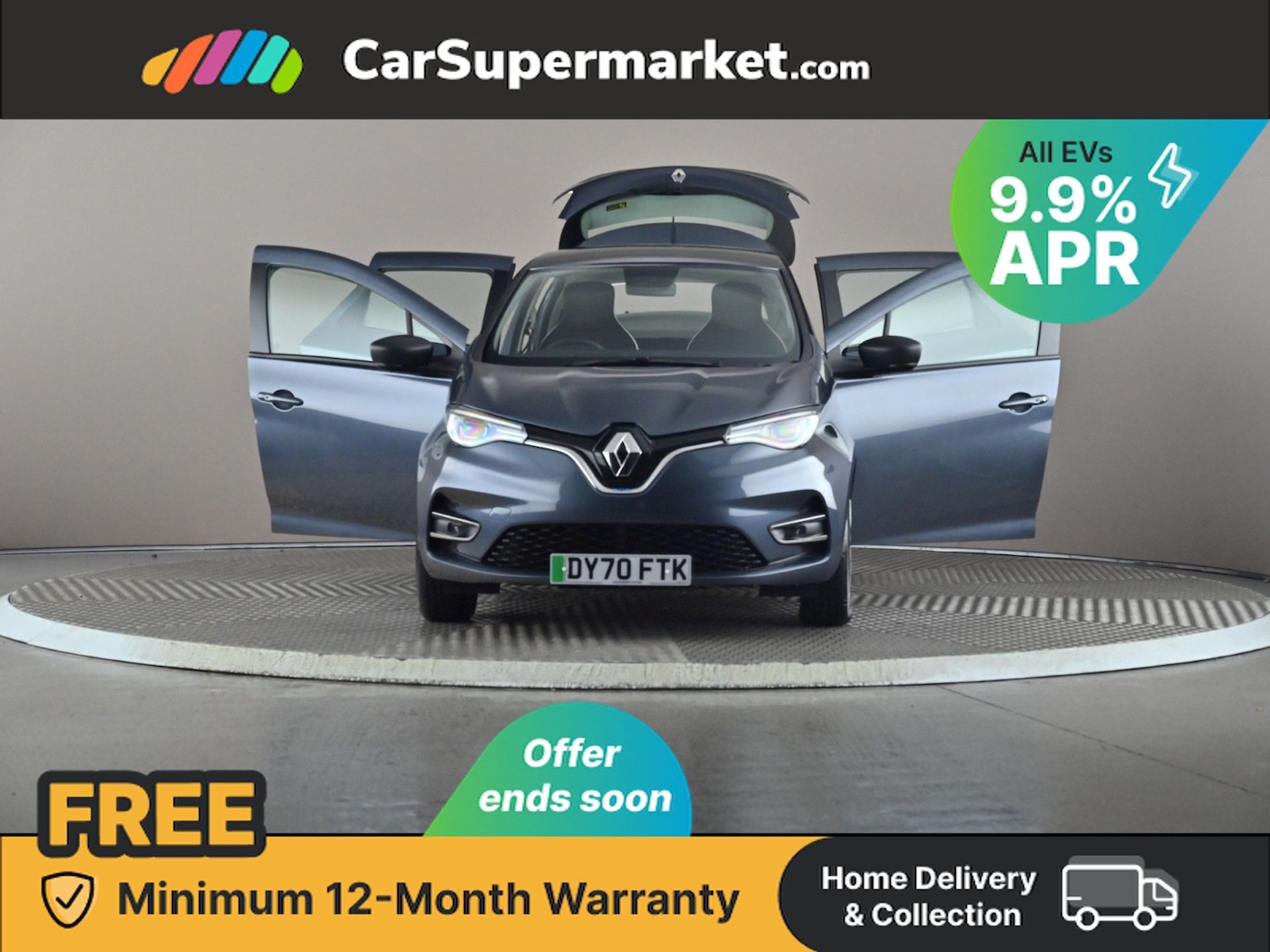 Used Renault Zoe 2020 for sale - 76481091: Photo 10