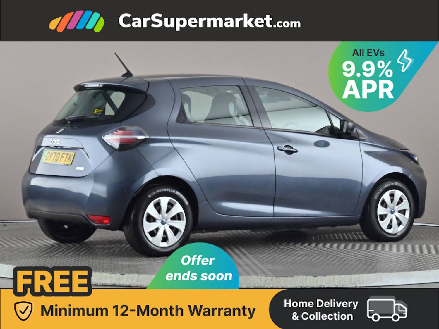 Used Renault Zoe 2020 for sale - 76481091: Photo 8