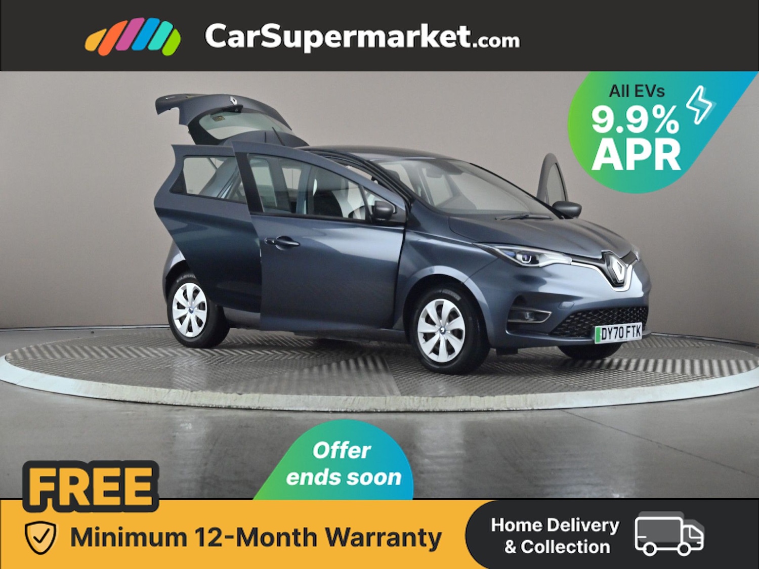 Used Renault Zoe 2020 for sale - 76481091: Photo 9
