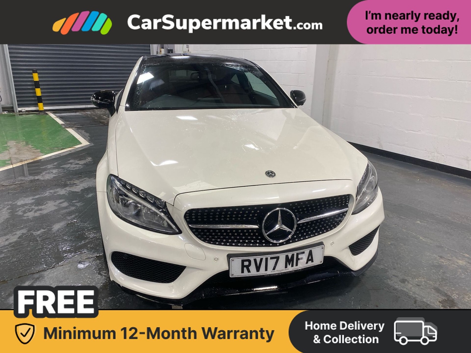 Used Mercedes-Benz C Class 2017 for sale - 77546431: Photo 2