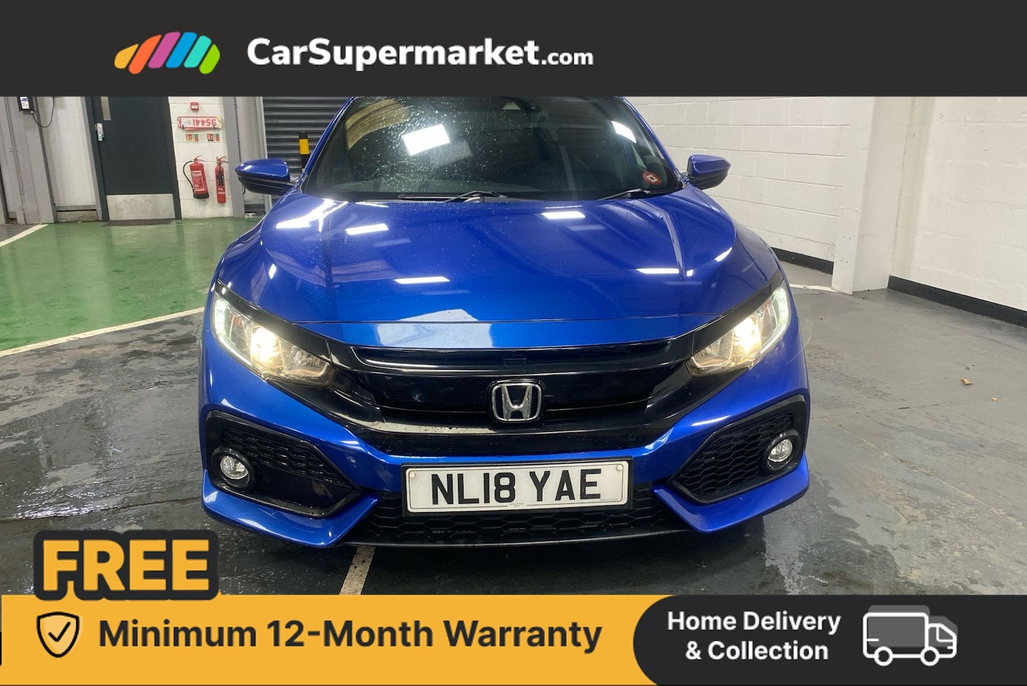 Used Honda Civic 2018 for sale - 76395224: Photo 2