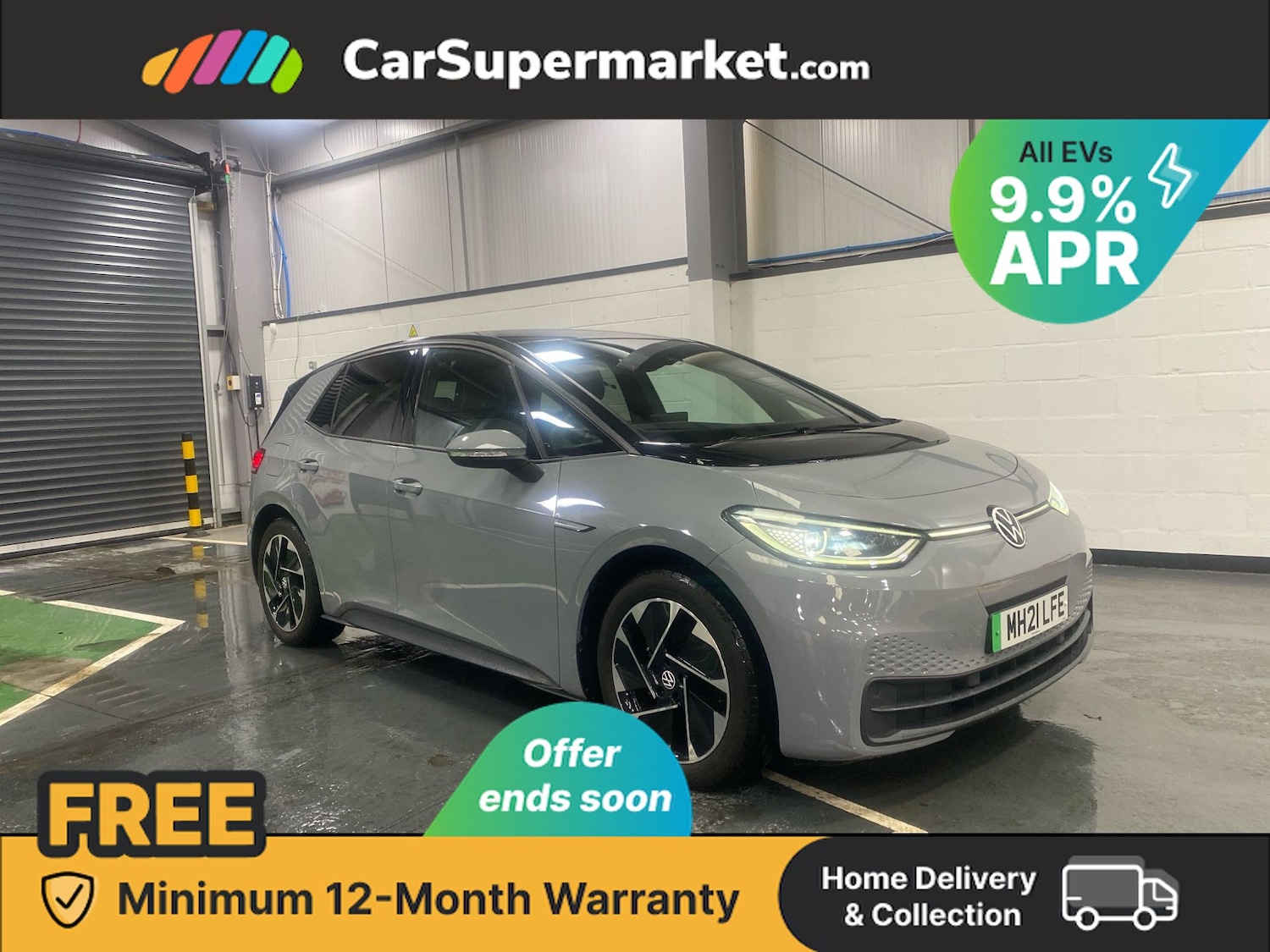 Used Volkswagen ID.3 2021 for sale - 76495046: Photo 1