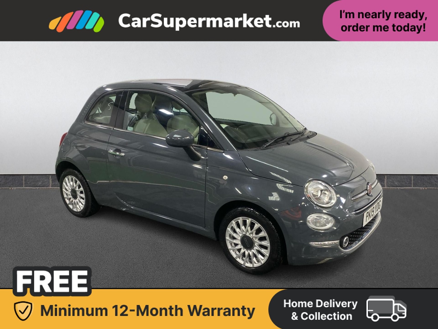 Used Fiat 500 2019 for sale - 78043723: Photo 1