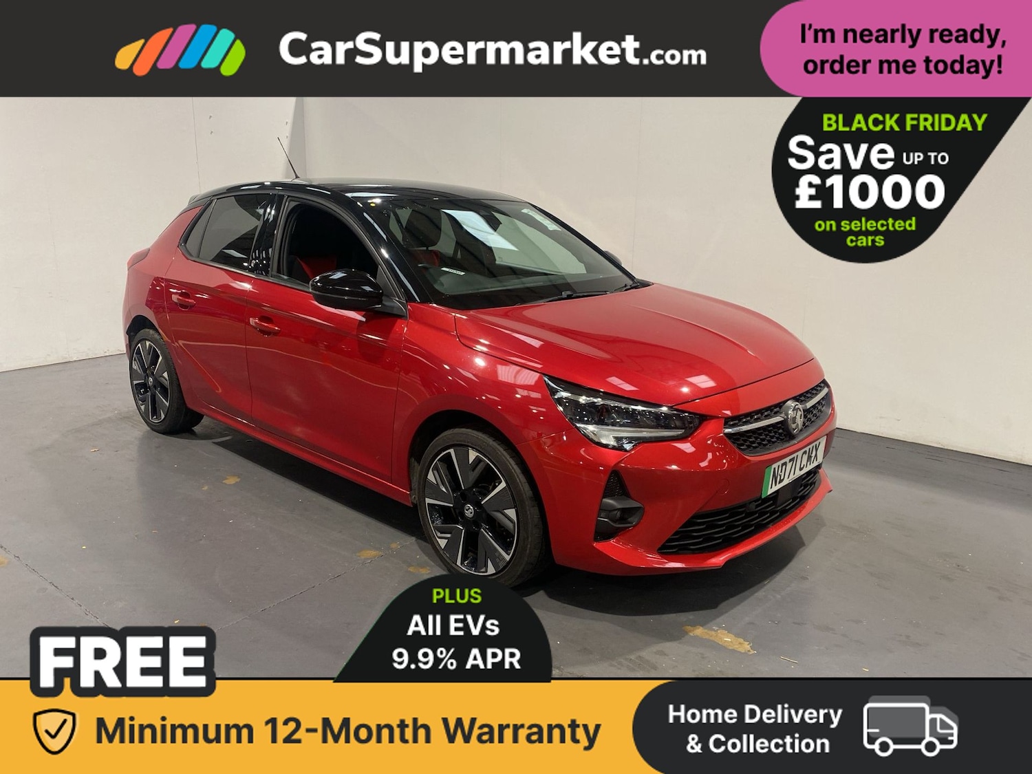 Used Vauxhall Corsa 2021 for sale - 76739628: Photo 1