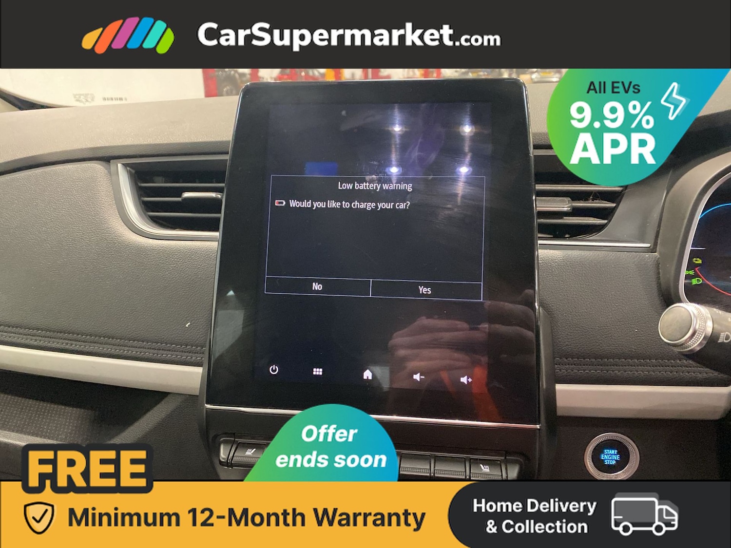 Used Renault Zoe 2022 for sale - 76395342: Photo 6