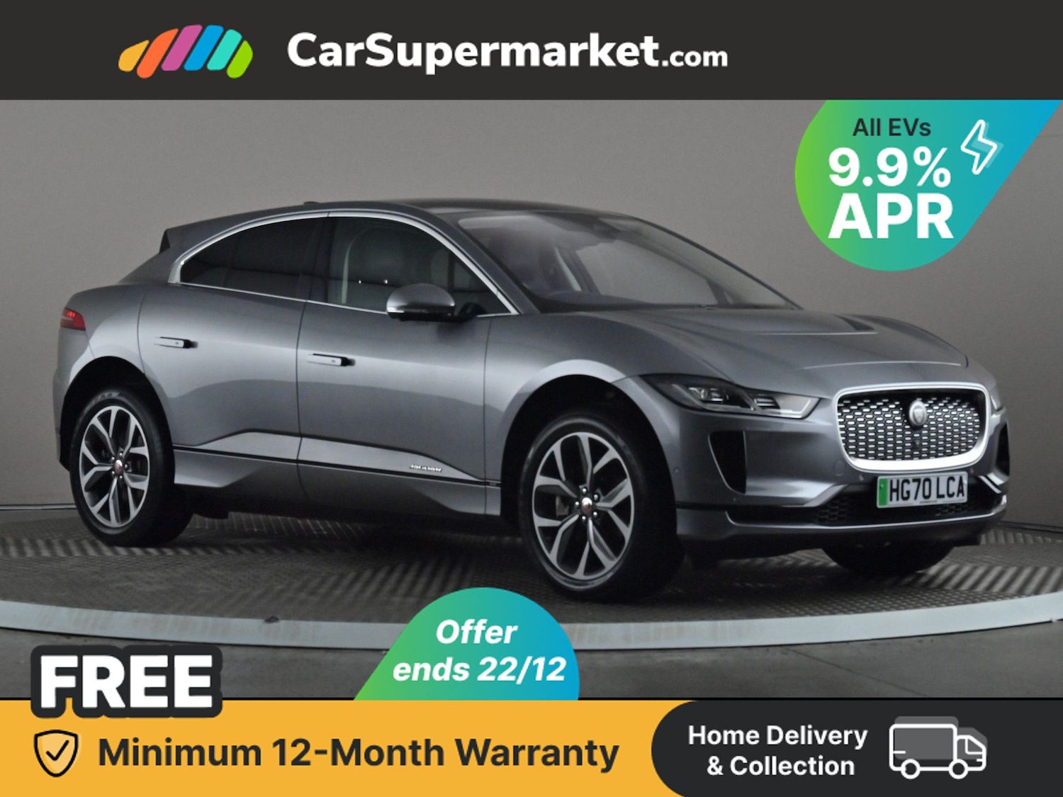 Used Jaguar I-Pace 2020 for sale - 76774608: Photo 1