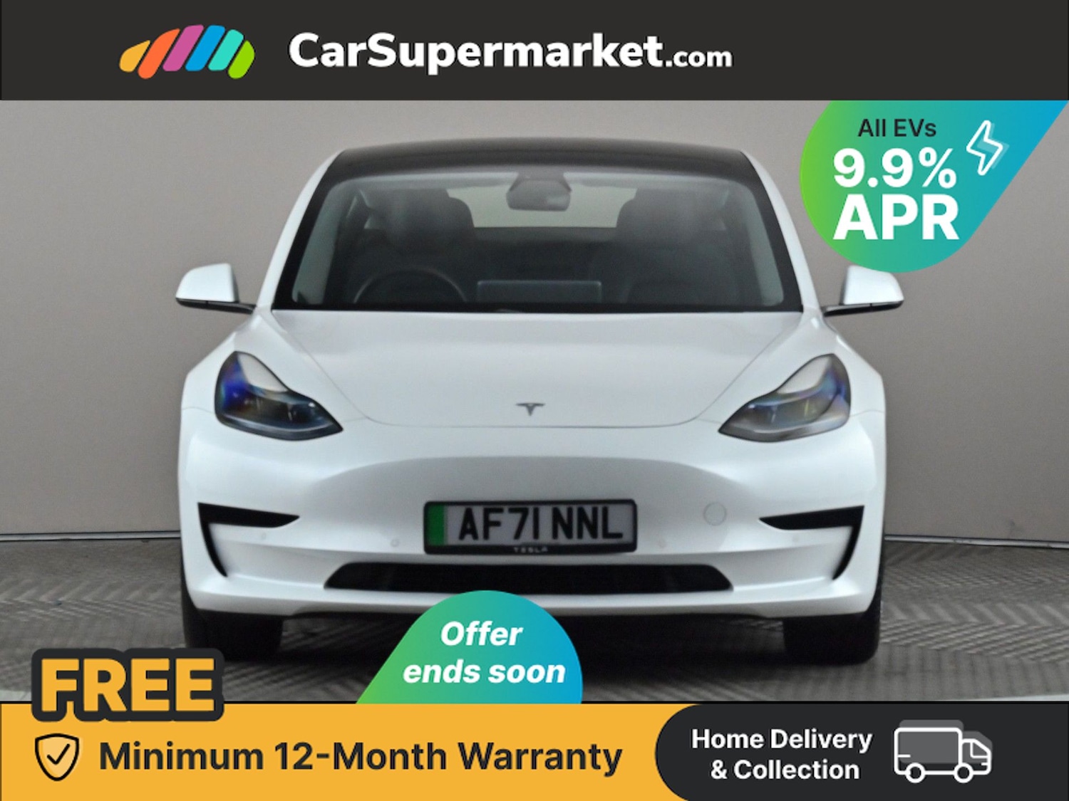 Used Tesla Model 3 2021 for sale - 76341910: Photo 2