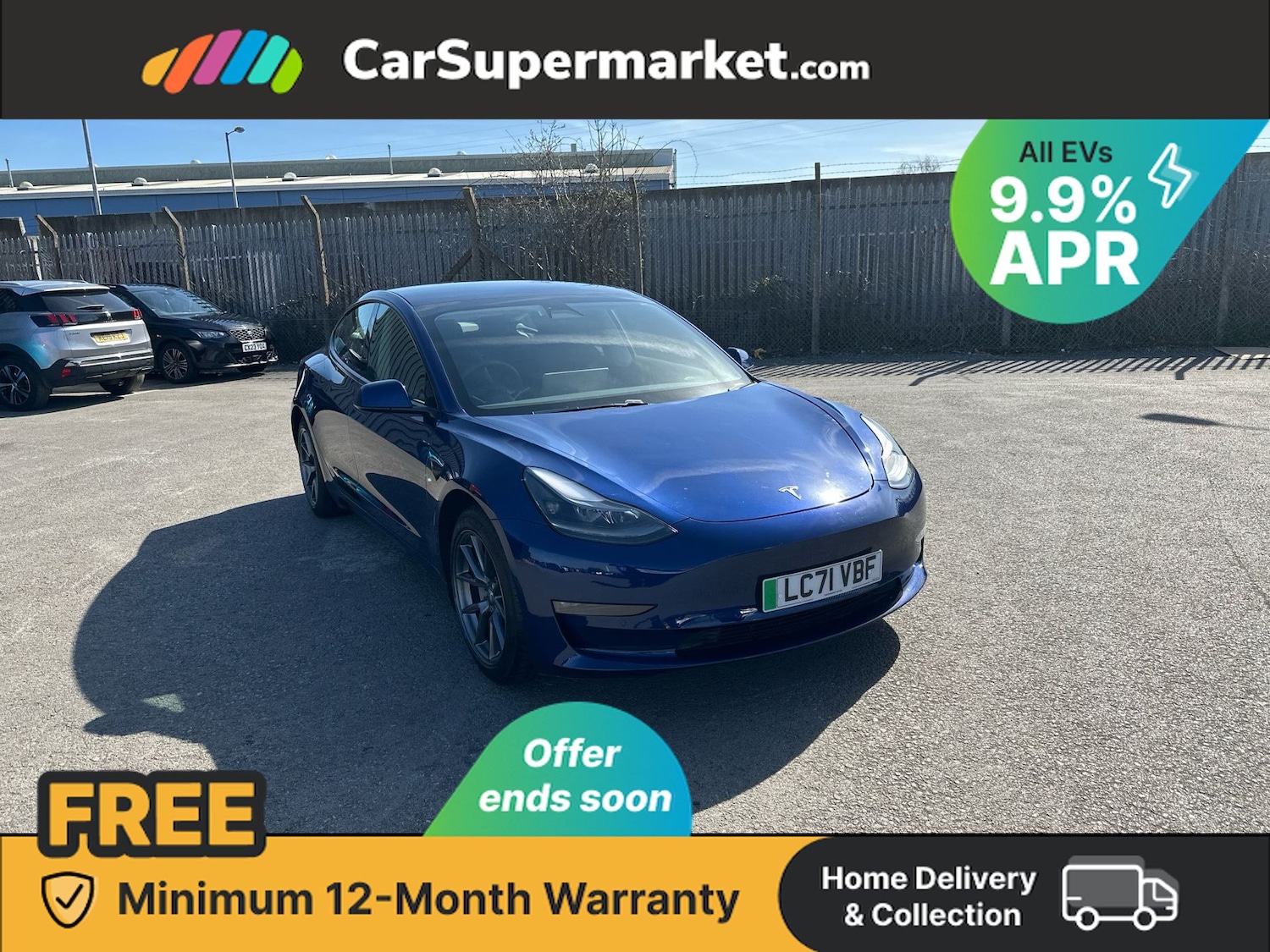 Used Tesla Model 3 2021 for sale - 76353261: Photo 2