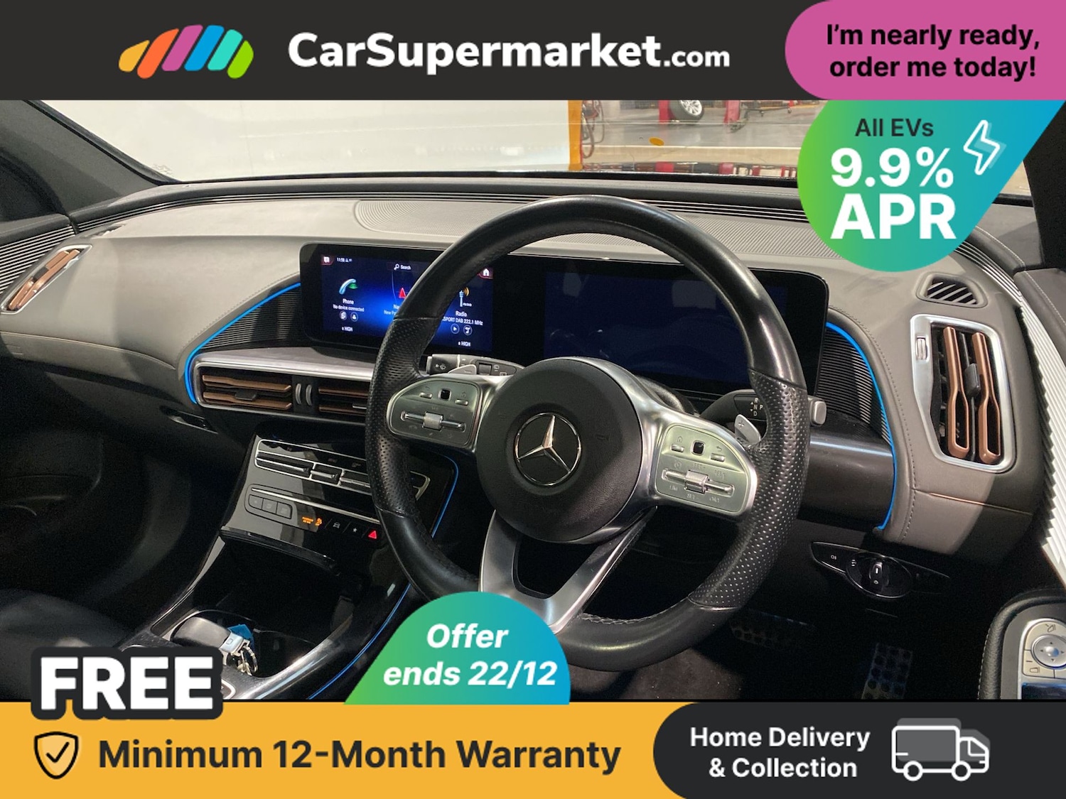 Used Mercedes-Benz EQC 2022 for sale - 76909607: Photo 2