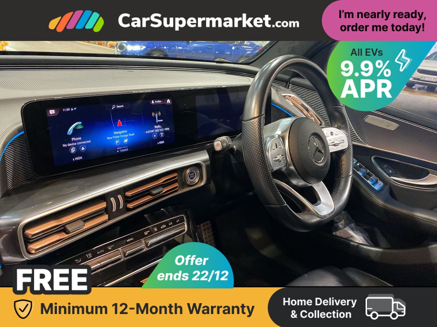 Used Mercedes-Benz EQC 2022 for sale - 76909607: Photo 8