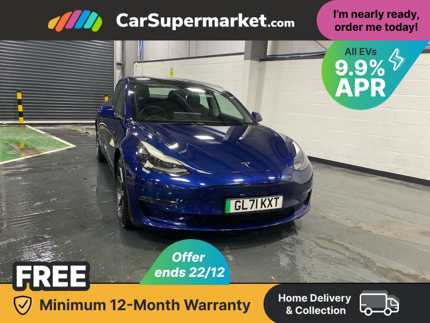 Used Tesla Model 3 2021 for sale - 76979097: Photo 2