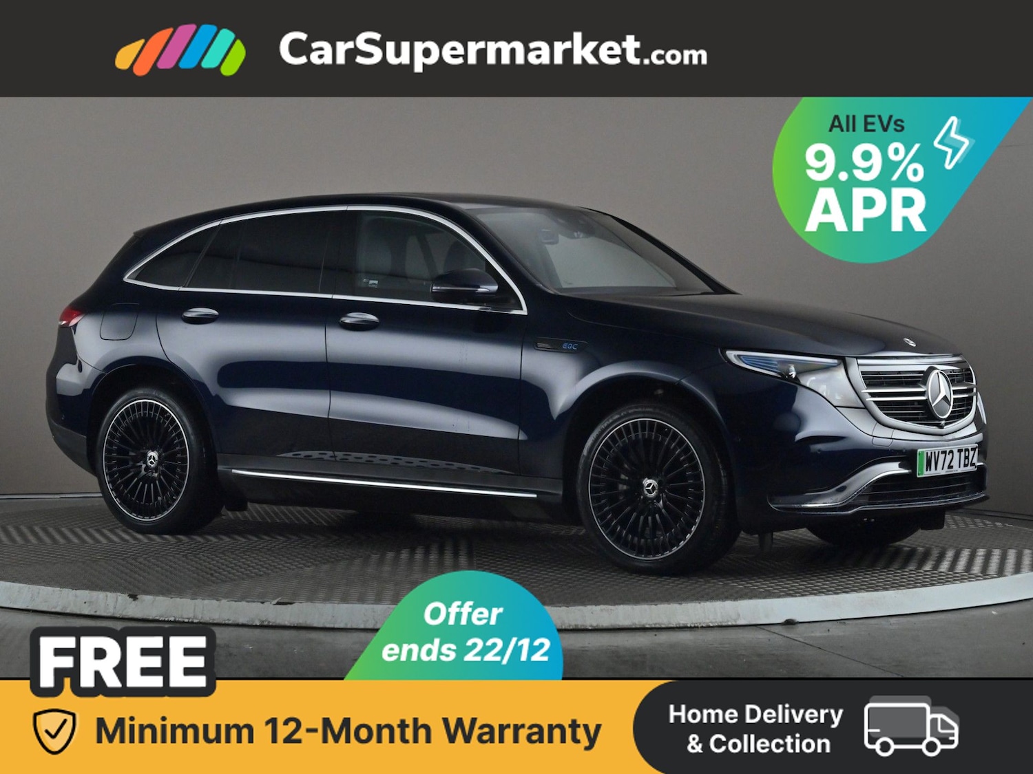 Used Mercedes-Benz EQC 2022 for sale - 76836202: Photo 1