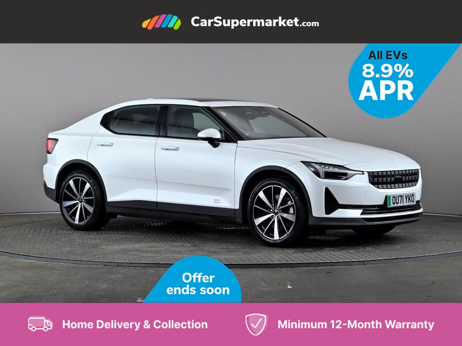 Used Polestar Polestar 2 2021 for sale - 76186055: Photo 1