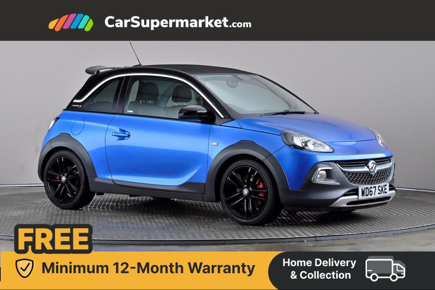 Used Vauxhall ADAM 2017 for sale - 76542398: Photo 1