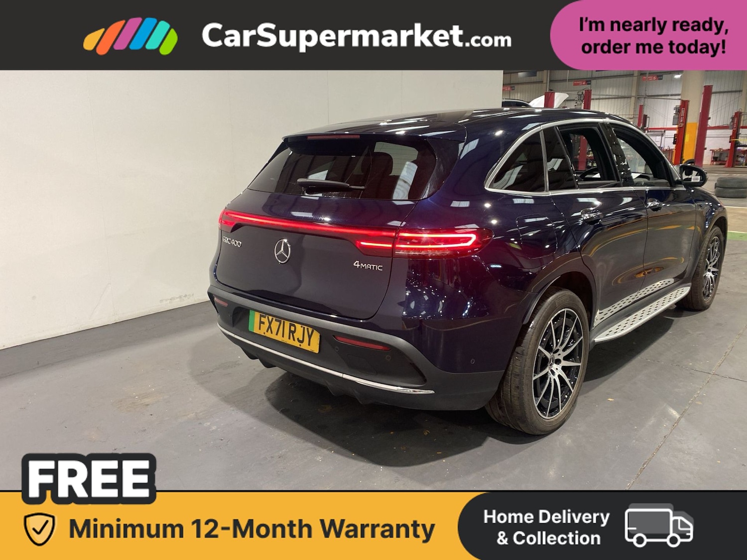 Used Mercedes-Benz EQC 2021 for sale - 77904380: Photo 4