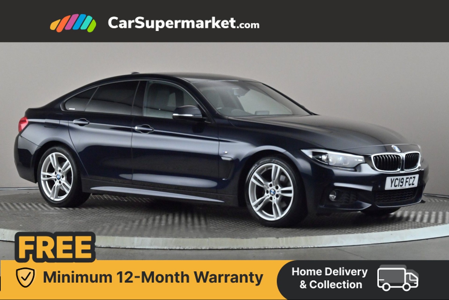 Used BMW 4 Series Gran Coupe 2019 for sale - 76341883: Photo 1