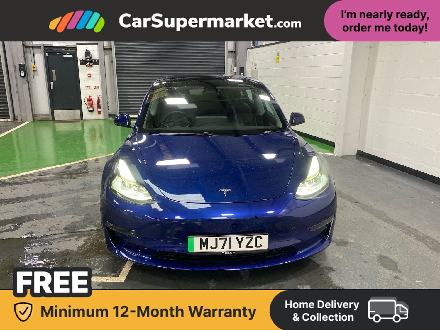 Used Tesla Model 3 2021 for sale - 77951952: Photo 2