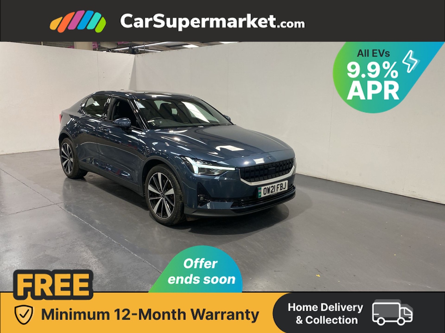 Used Polestar Polestar 2 2021 for sale - 76416739: Photo 2