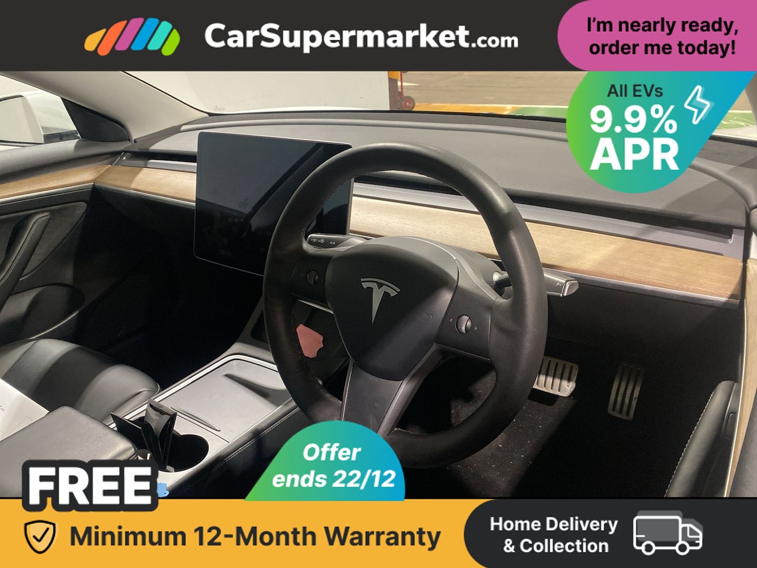 Used Tesla Model 3 2021 for sale - 76949688: Photo 2