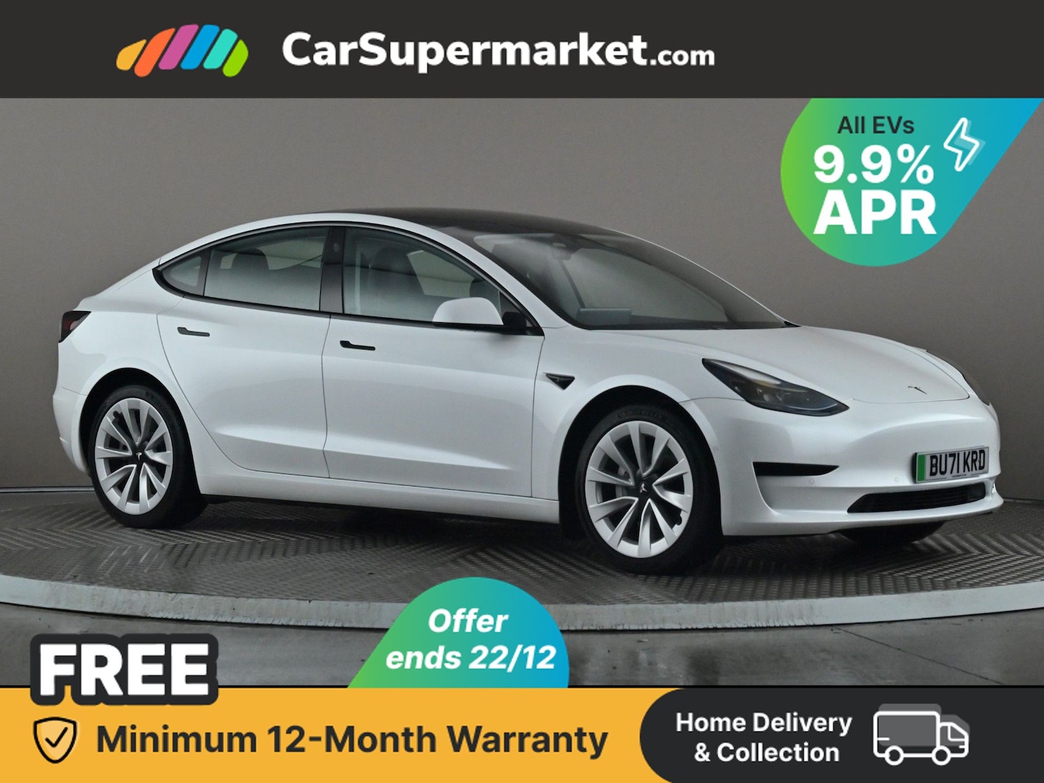 Used Tesla Model 3 2021 for sale - 76767831: Photo 1