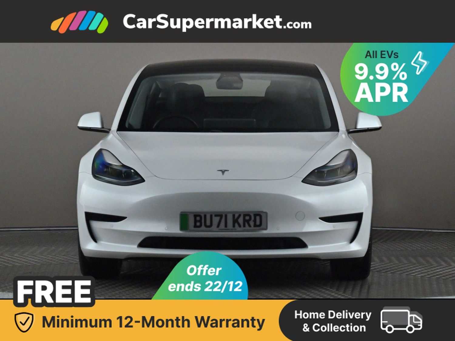 Used Tesla Model 3 2021 for sale - 76767831: Photo 2