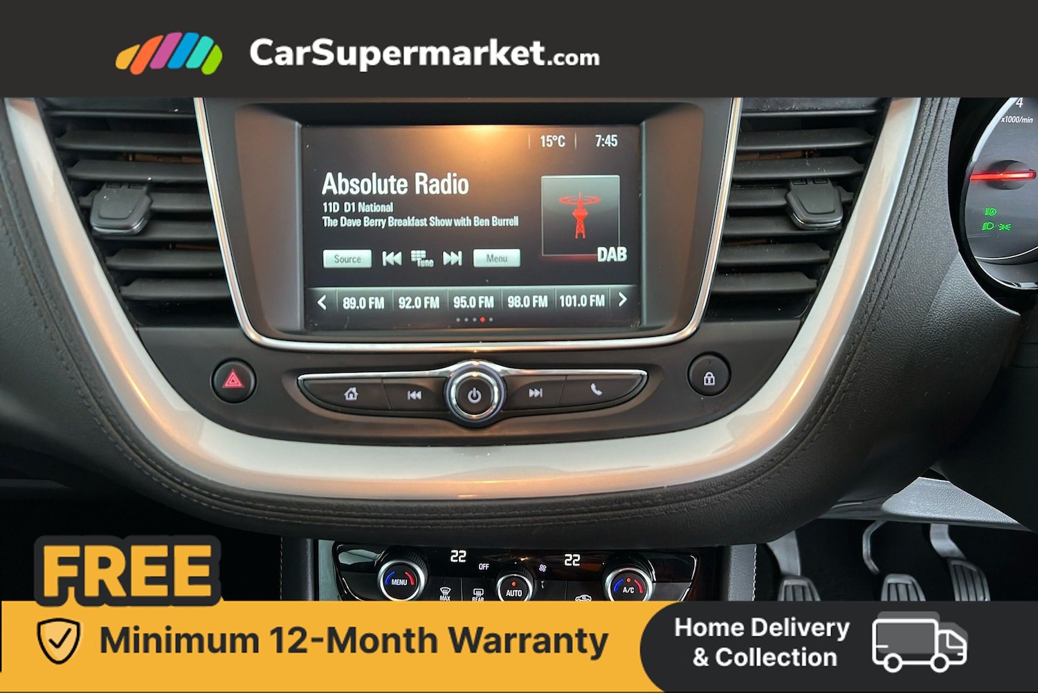 Used Vauxhall Grandland X 2018 for sale - 76341802: Photo 16