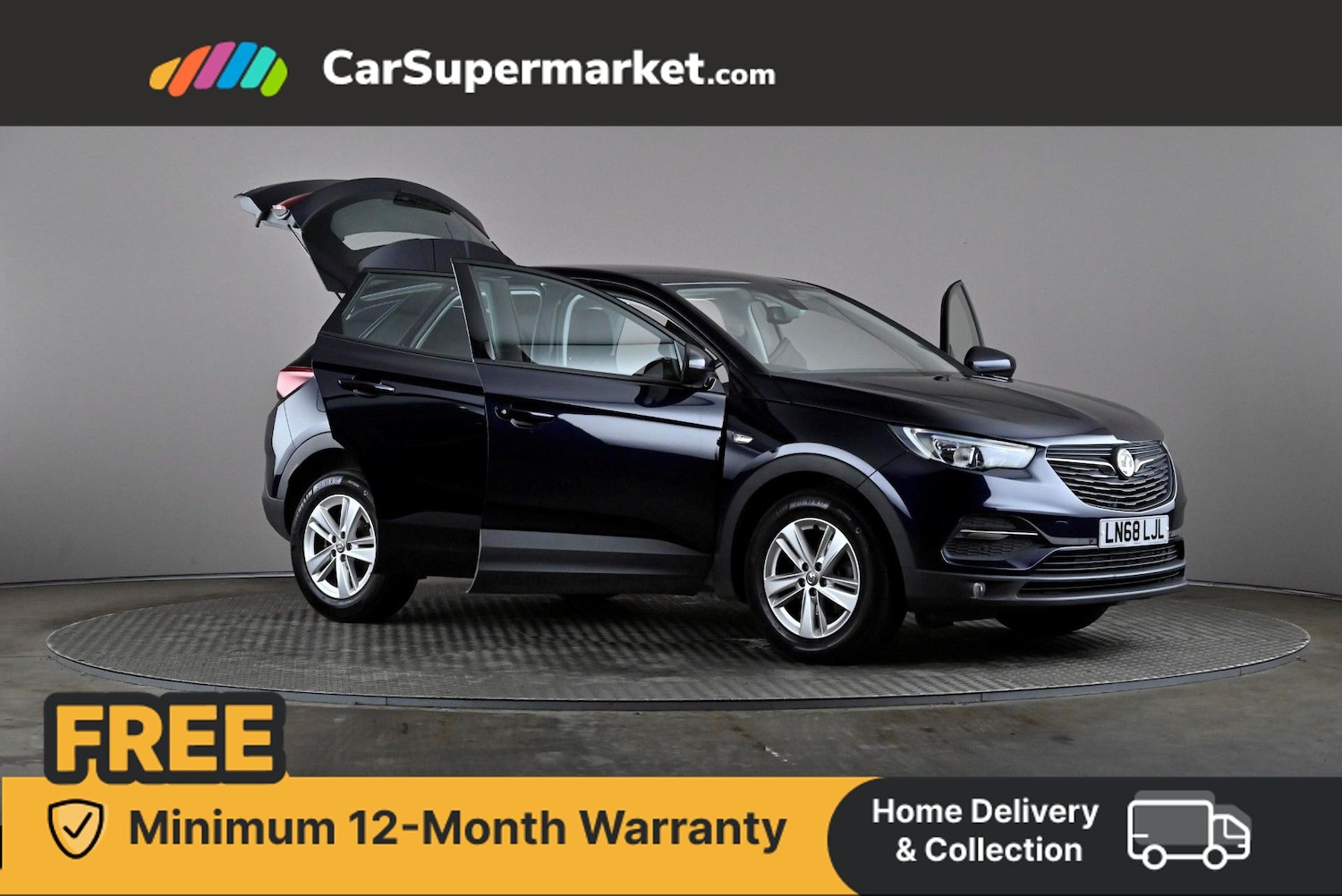 Used Vauxhall Grandland X 2018 for sale - 76341802: Photo 7