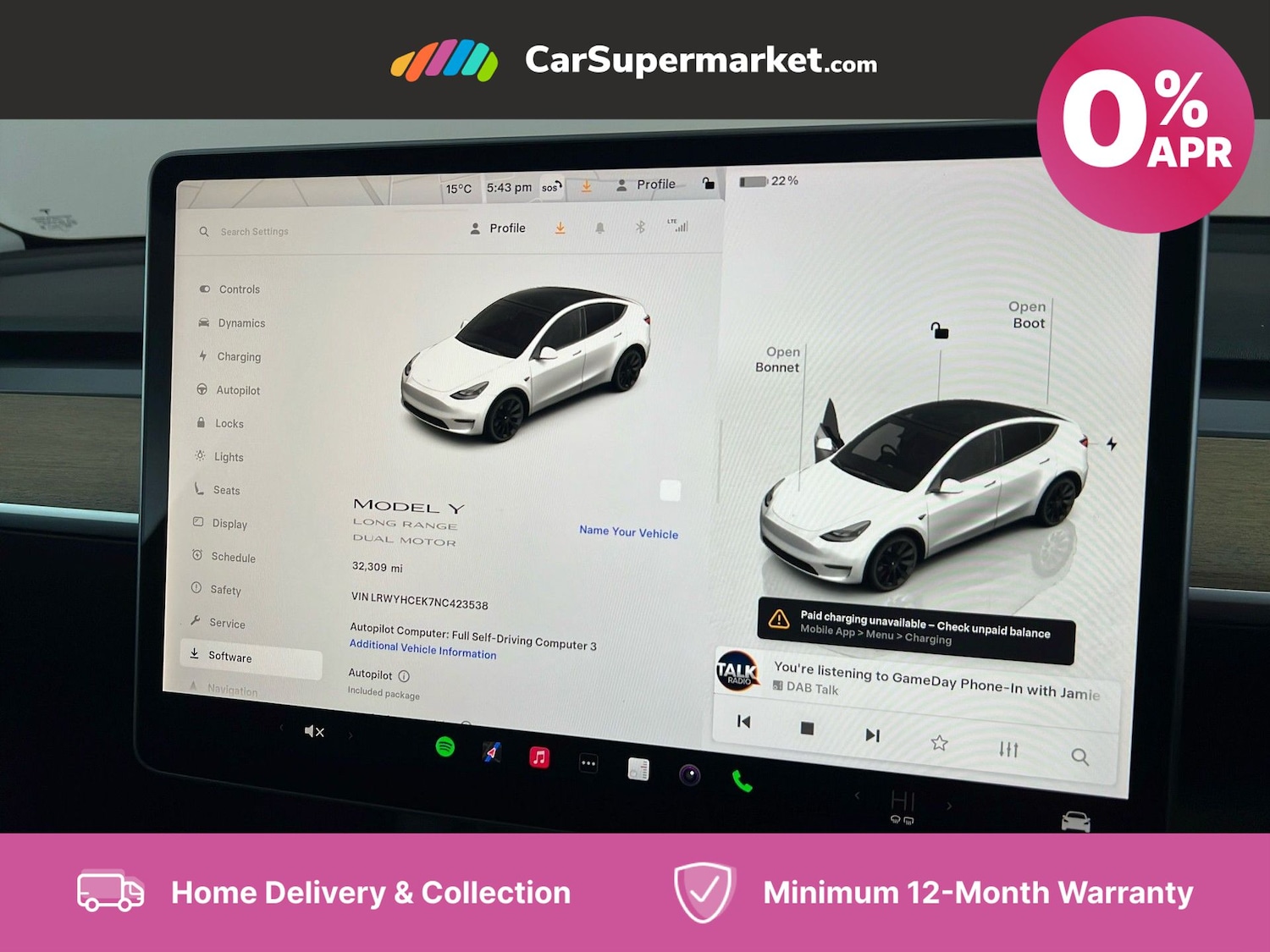 Used Tesla Model Y 2022 for sale - 76133729: Photo 19