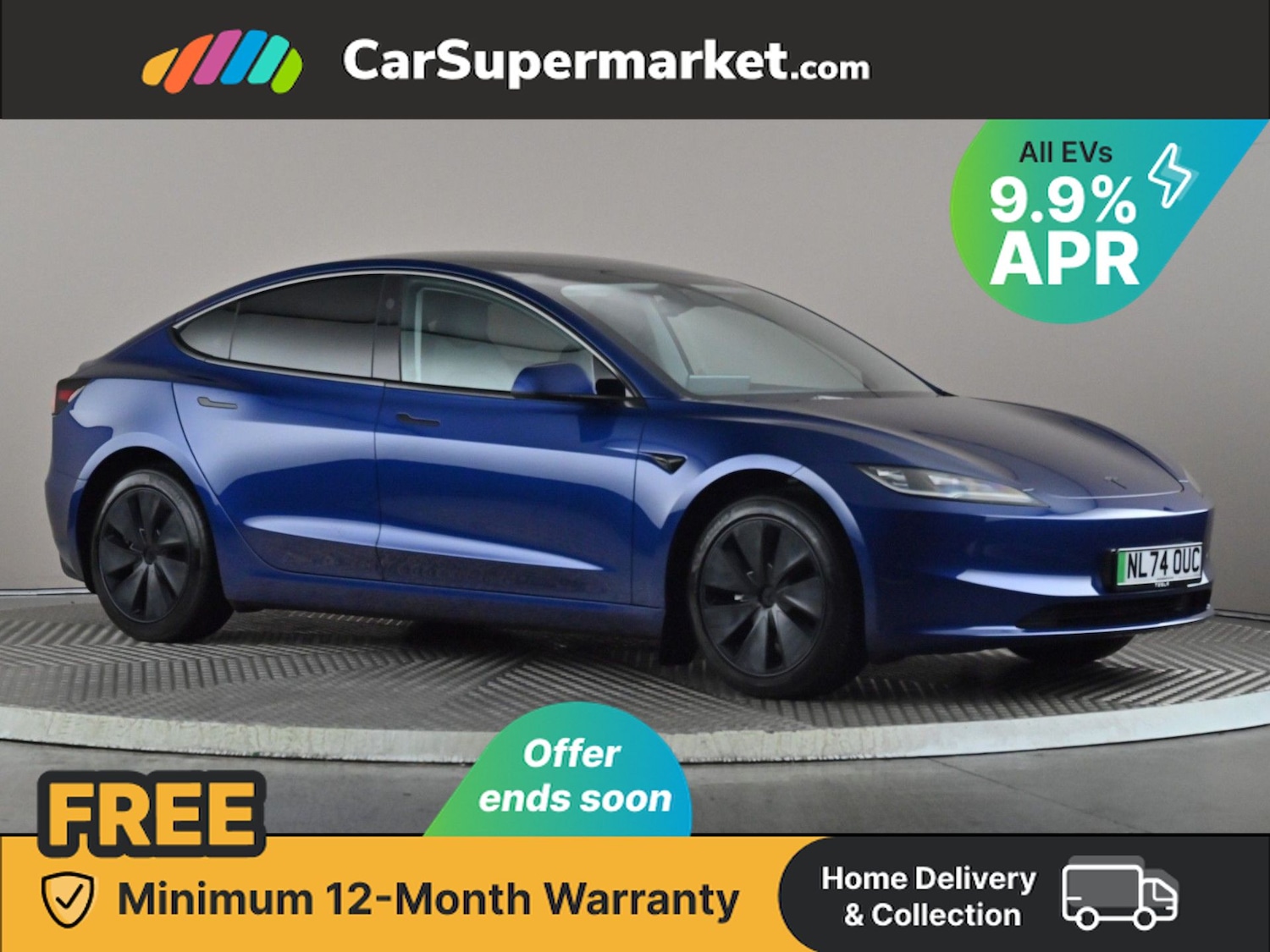 Used Tesla Model 3 2024 for sale - 76429267: Photo 1