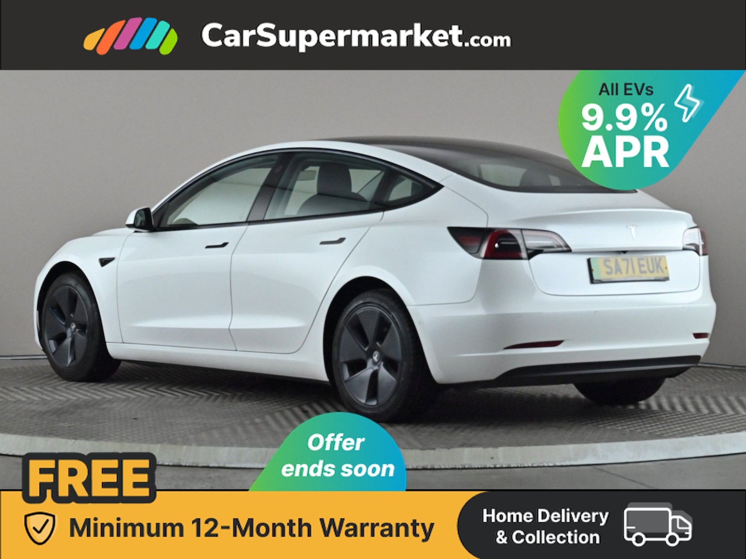 Used Tesla Model 3 2021 for sale - 76346632: Photo 5