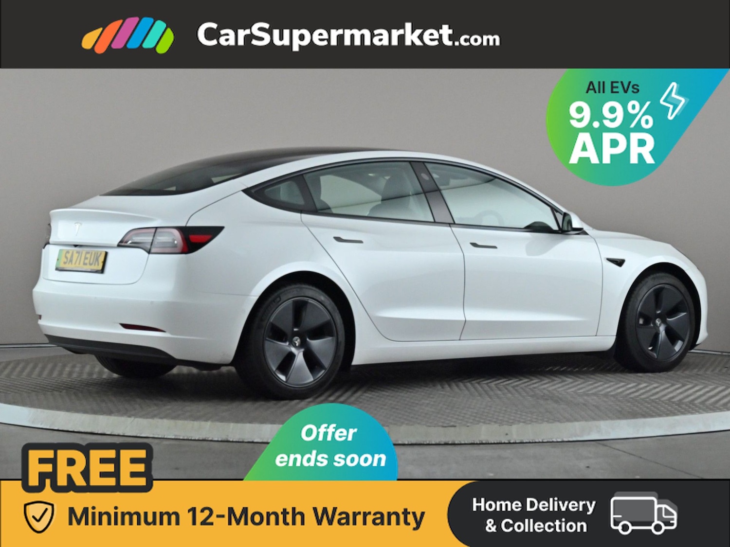 Used Tesla Model 3 2021 for sale - 76346632: Photo 8