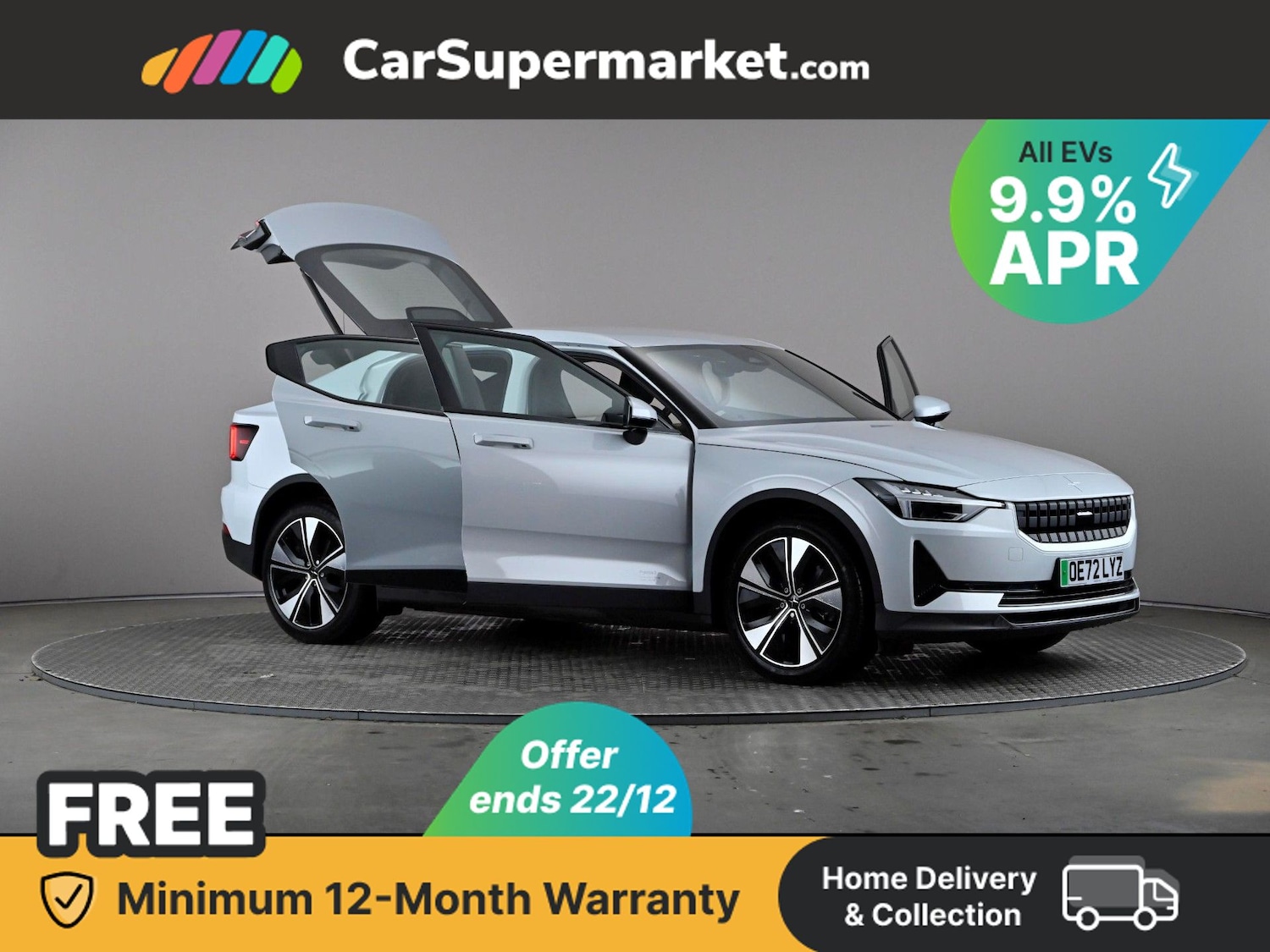 Used Polestar Polestar 2 2022 for sale - 76798397: Photo 9