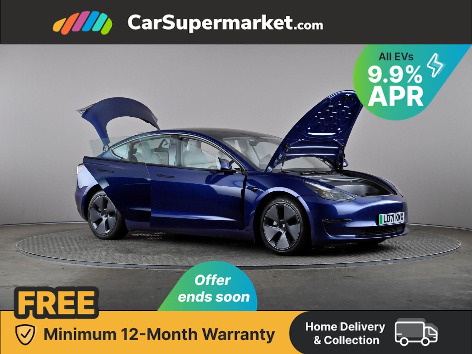 Used Tesla Model 3 2021 for sale - 76357624: Photo 9