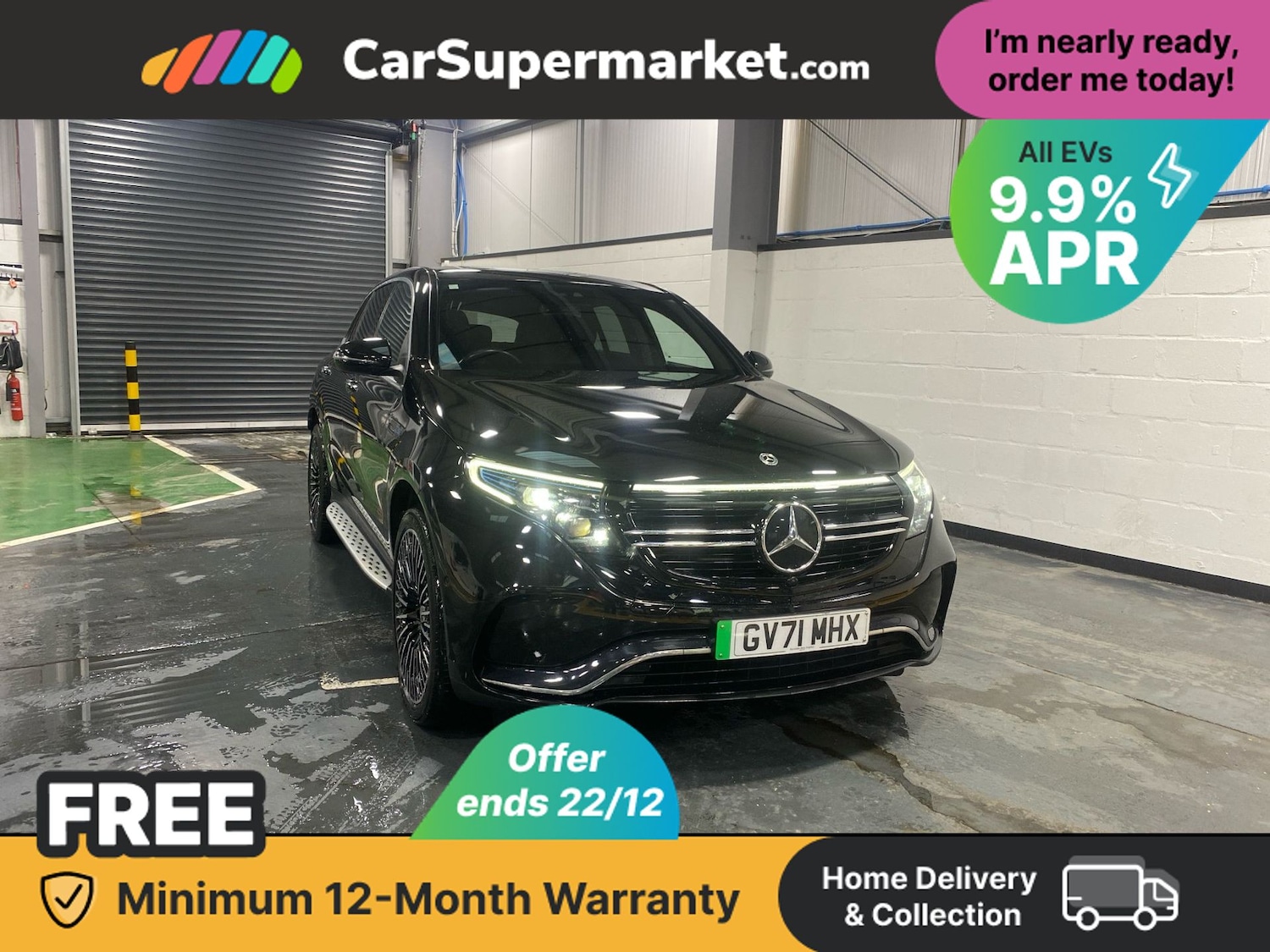 Used Mercedes-Benz EQC 2022 for sale - 76820123: Photo 2