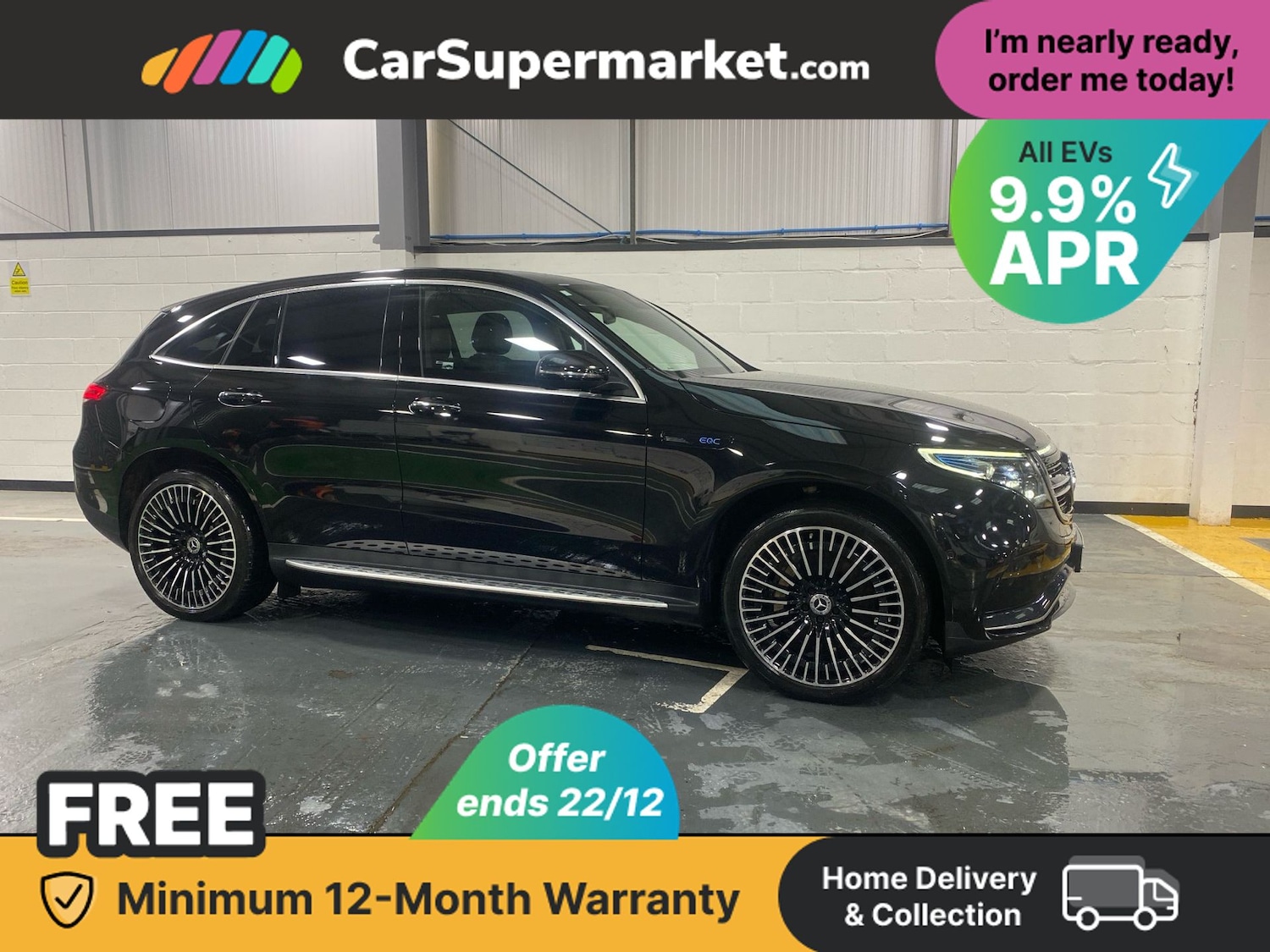 Used Mercedes-Benz EQC 2022 for sale - 76820123: Photo 3