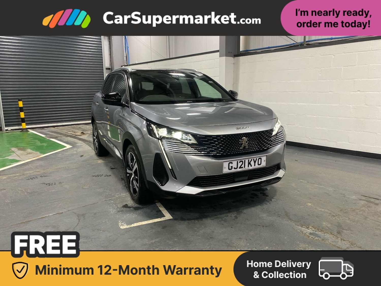 Used Peugeot 3008 2021 for sale - 77787393: Photo 2