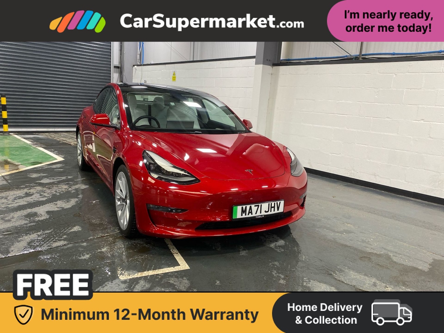 Used Tesla Model 3 2021 for sale - 77620495: Photo 2