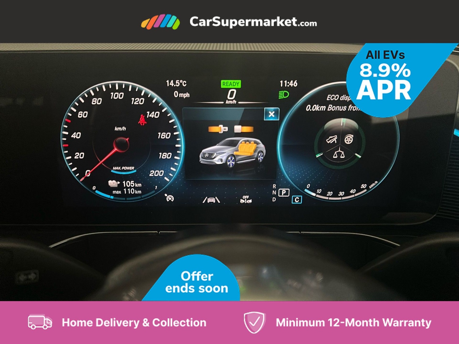 Used Mercedes-Benz EQC 2022 for sale - 76157908: Photo 9