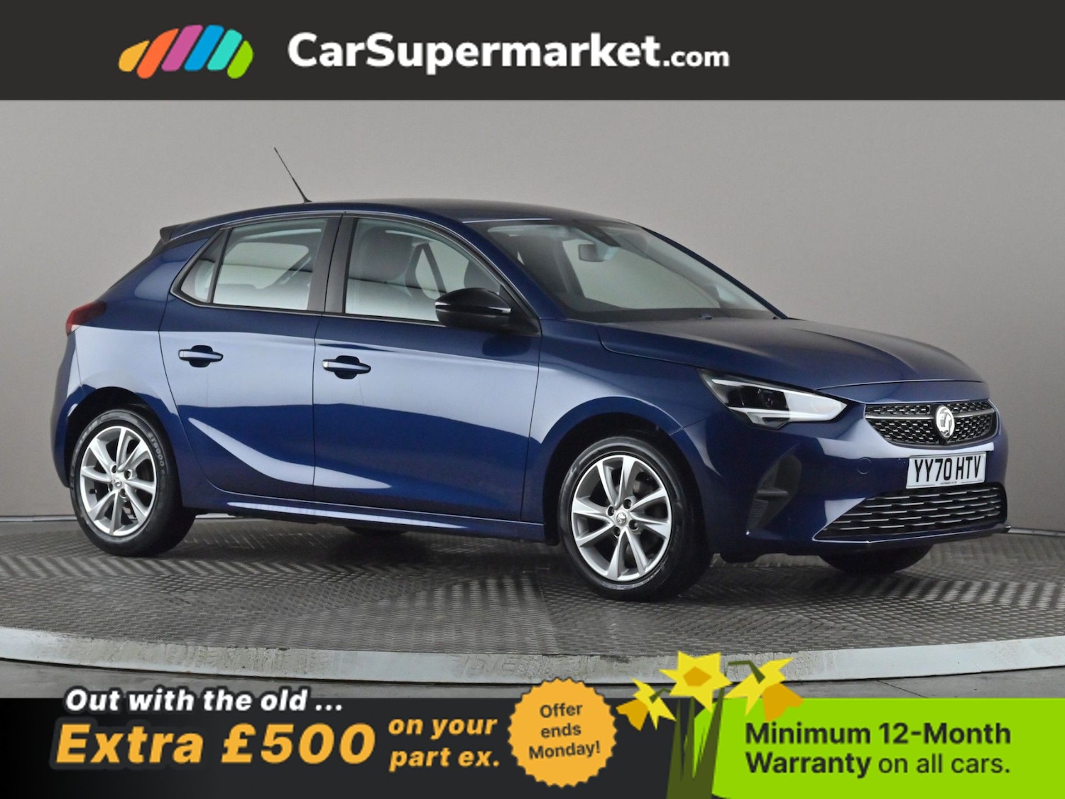 Used Vauxhall Corsa 2020 for sale - 77951882: Photo 1