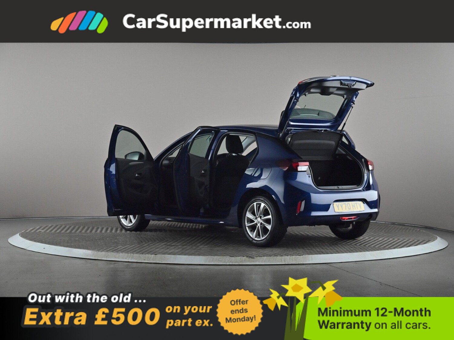 Used Vauxhall Corsa 2020 for sale - 77951882: Photo 11